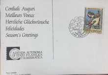 Carica l'immagine nel visualizzatore di Gallery, 1988 SAN MARINO NATALE CARTOLINA PRIMO GIORNO