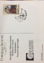 Carica l'immagine nel visualizzatore di Gallery, 1989 SAN MARINO NATALE CARTOLINA PRIMA GIORNO