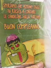 Carica l'immagine nel visualizzatore di Gallery, BIGLIETTO AUGURI BUON COMPLEANNO