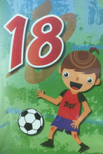 Carica l'immagine nel visualizzatore di Gallery, BIGLIETTO AUGURI BUON COMPLEANNO 18 Anni