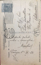 Carica l'immagine nel visualizzatore di Gallery, CARTOLINA VENEZIA SERIE ARTISTICA ACQUERELLO N.20 PUBBLICITARIA 1922 CC02