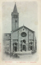 Carica l'immagine nel visualizzatore di Gallery, CARTOLINA PIACENZA CATTEDRALE 1900 CC02
