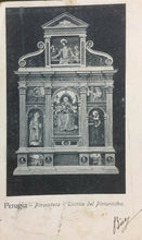 Carica l'immagine nel visualizzatore di Gallery, CARTOLINA PERUGIA PINACOTECA TRITTICO DI PINTURICCHIO 1903 CC03