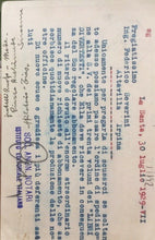 Carica l'immagine nel visualizzatore di Gallery, CARTOLINA POSTALE ISTITUTO EDITORIALE ITALIANO 1929 CC03