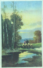 Carica l'immagine nel visualizzatore di Gallery, CARTOLINA ILLUSTRATA PASTORI 1954 CC03