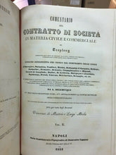 Carica l'immagine nel visualizzatore di Gallery, TROPLONG COMMENTARIO AL CONTRATTO DI SOCIETÀ IN MATERIA CIVILE E COMM. 1845