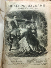 Carica l'immagine nel visualizzatore di Gallery, GIUSEPPE BALSAMO CONTE DI CAGLIOSTRO A. DUMAS