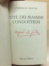 Carica l'immagine nel visualizzatore di Gallery, VITA DEI MASSIMI CONDOTTIERI CORNELIO NEPOTE BUR C138