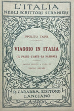 Carica l'immagine nel visualizzatore di Gallery, VIAGGIO IN ITALIA I. TAINE CARABBA 1915 E126