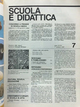 Carica l'immagine nel visualizzatore di Gallery, SCUOLA E DIDATTICA N.7. 1 GENNAIO 1986 E202