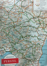Carica l'immagine nel visualizzatore di Gallery, PUBBLICITÀ PYRIZIL CON CARTINA BASILICATA 1955 H68