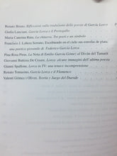 Carica l'immagine nel visualizzatore di Gallery, RIPENSANDO A GARCIA LORCA AA. VV. I273