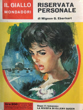 Carica l'immagine nel visualizzatore di Gallery, RISERVATA PERSONALE M. G. EBERHART IL GIALLO MONDADORI N.925 J871