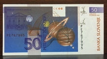 Carica l'immagine nel visualizzatore di Gallery, BANCONOTA 50 TOLARJEV SLOVENIA FDS BAN01