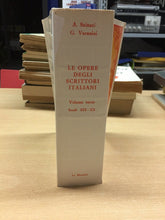 Carica l'immagine nel visualizzatore di Gallery, LE OPERE DEGLI SCRITTORI ITALIANI VOL. III SECOLI XIX-XX LE MONNIER L258