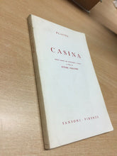Carica l'immagine nel visualizzatore di Gallery, CASINA PLAUTO A CURA DI E. PARATORE SANSONI 1959 L532