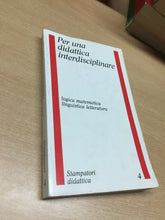 Carica l'immagine nel visualizzatore di Gallery, PER UNA DIDATTICA INTERDISCIPLINARE AA. VV. 1977 M31