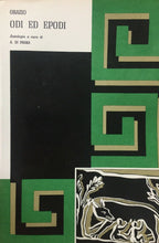 Carica l'immagine nel visualizzatore di Gallery, ODI ED EPODI ORAZIO A CURA DI A. DI PRIMA PALUMBO 1960 M166