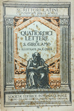 Carica l'immagine nel visualizzatore di Gallery, QUATTORDICI LETTERE DI S. GIROLAMO ILLUSTRATE DA E. CERIA 1940 M345