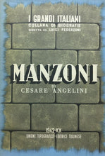 Carica l'immagine nel visualizzatore di Gallery, MANZONI C. ANGELINI UTET 1942 M352