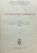 Carica l'immagine nel visualizzatore di Gallery, LETTERATURE COMPARATE VISCARDI PELLEGRINI CROCE PRAZ SANTOLI SANSONE 1948 M409