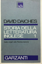 Carica l'immagine nel visualizzatore di Gallery, STORIA DELLA LETTERATURA INGLESE VOL. I D. DAICHES GARZANTI M434
