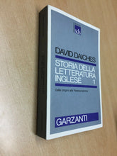 Carica l'immagine nel visualizzatore di Gallery, STORIA DELLA LETTERATURA INGLESE VOL. I D. DAICHES GARZANTI M434