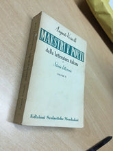 Carica l'immagine nel visualizzatore di Gallery, MAESTRI E POETI DELLA LETTERATURA ITALIANA II A. VICINELLI MONDADORI 1950 M437