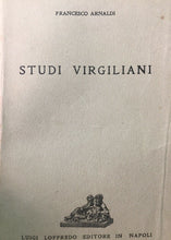 Carica l'immagine nel visualizzatore di Gallery, STUDI VIRGILIANI F. ARNALDI N185