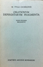 Carica l'immagine nel visualizzatore di Gallery, ORATIONUM DEPERDITARUM FRAGMENTA M. TULLI CICERONIS G. PUCCIONI 1972 N196