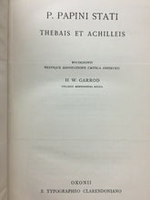 Carica l'immagine nel visualizzatore di Gallery, P. PAPINI STATI THEBAIS ET ACHILLEIS BIBLIOTHECA OXONIENSIS 1953 N237
