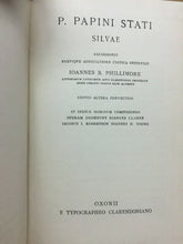 Carica l'immagine nel visualizzatore di Gallery, P. PAPINI STATI SILVAE J. S. PHILLIMORE BIBLIOTHECA OXONIENSIS 1949 N259