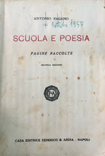 Carica l'immagine nel visualizzatore di Gallery, SCUOLA E POESIA A. PAGANO 1937 N317