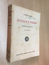 Carica l'immagine nel visualizzatore di Gallery, SCUOLA E POESIA A. PAGANO 1937 N317