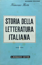 Carica l'immagine nel visualizzatore di Gallery, STORIA DELLA LETTERATURA ITALIANA VOL. I F. FLORA MONDADORI 1941 O36