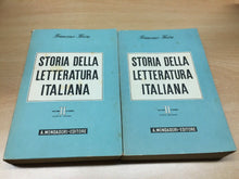 Carica l'immagine nel visualizzatore di Gallery, STORIA DELLA LETTERATURA ITALIANA VOL. II F. FLORA MONDADORI 1945 O36