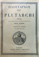 Carica l'immagine nel visualizzatore di Gallery, PLUTARCHI VITAE T. DOEHNER VOL. II O81