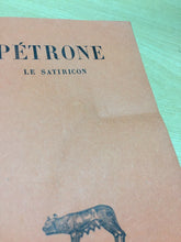 Carica l'immagine nel visualizzatore di Gallery, PÉTRONE LE SATIRICON LES BELLES LETTRES 1958 O235