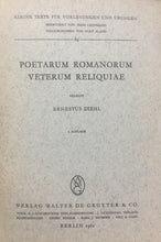 Carica l'immagine nel visualizzatore di Gallery, POETARUM ROMANORUM VETERUM RELIQUIAE E. DIEHL 1961 O245