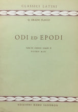 Carica l'immagine nel visualizzatore di Gallery, Q. ORAZIO FLACCO ODI ED EPODI P. RASI O278