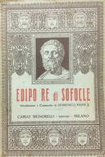 Carica l'immagine nel visualizzatore di Gallery, SOFOCLE EDIPO RE D. BASSI O308