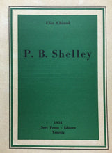Carica l'immagine nel visualizzatore di Gallery, P. B. SHELLEY E. CHINOL 1951 O353