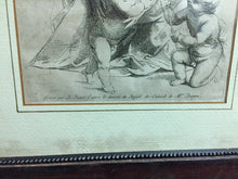Carica l'immagine nel visualizzatore di Gallery, INCISIONE DISEGNO DI RAFFAELLO B. PICART 1725 con cornice O466
