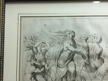 Carica l'immagine nel visualizzatore di Gallery, INCISIONE TRIOMPHE DE GALATEE B. PICART 1725 con cornice O468