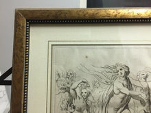 Carica l'immagine nel visualizzatore di Gallery, INCISIONE TRIOMPHE DE GALATEE B. PICART 1725 con cornice O468