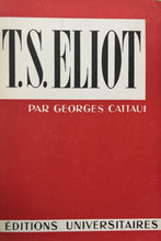 Carica l'immagine nel visualizzatore di Gallery, T. S. ELIOT PAR G. CATTAUI 1957 O515
