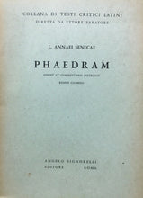 Carica l'immagine nel visualizzatore di Gallery, PHAEDRAM L. ANNAEI SENECAE 1955 O544