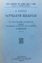 Carica l'immagine nel visualizzatore di Gallery, SARURARUM RELIQUIAE C. LUCILI LE MONNIER U150
