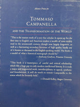 Carica l'immagine nel visualizzatore di Gallery, TOMMASO CAMPANELLA AND THE TRANSFORMATION OF THE WORLD J. M. HEADLY U422