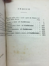 Carica l'immagine nel visualizzatore di Gallery, TEATRO SCELTO DI PIETRO CALDERON DELLA BARCA CON OPERE TEATRALI 1855 4 Voll U694